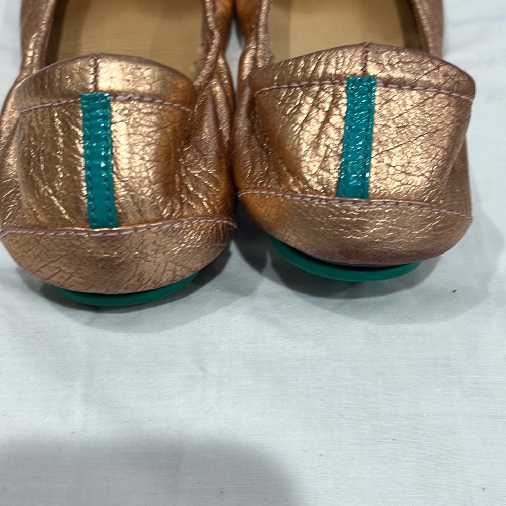 Tieks Rose Gold Glam sz 8 - Picture 3 of 4